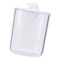 thumbnail image 3 of Contenants de Salle de Bain Multifonctions Bocal de Rangement Transparent en Coton-Tiges avec Couvercle pour la Maison Ours Blanc, 3 of 3