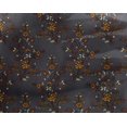 thumbnail image 4 of oneOone Georgette Viscose Fabric Leaves & Floral Block Print Fabric By Yard 42 Inch Wide, 4 of 4
