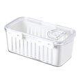 thumbnail image 1 of Airtight Refrigerator Storage Containers for Meat Fish, BPA-Free Plastic Bins with Drainage Design, Durable Kitchen Organizer for Fresh Produce, Stackable Pantry Solution, 1 of 6