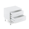 thumbnail image 1 of Table de chevet Deoss ACME fini blanc, 1 of 3