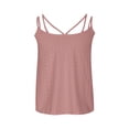 thumbnail image 4 of UPPADA Womens Ruched Tank Tops Crewneck Casual Summer Tops Solid Color Blouses Basic Sleeveless Shirts Tunic Flowy Loose Shirts, Today, 4 of 6