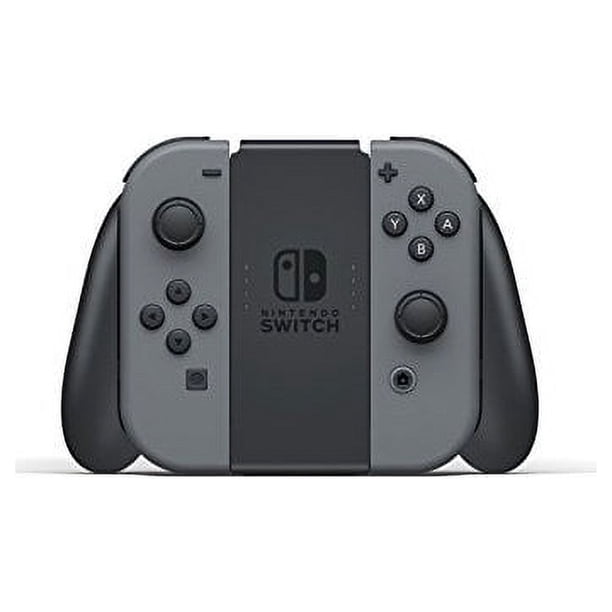 Restored Nintendo Switch With Gray Joy-Con Console Grey Black