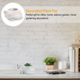 thumbnail image 2 of icolorfuled Ceramic Flowerpot White Fox Shape For Home Decorators Living Room 1Pc 5.1x3.7x2.8in, 2 of 7