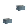 thumbnail image 2 of Maytalsory Sturdy Rope Handle Storage Bin Convenient And Reliable Storage Solution Macaron Light Blue 36*26*16 2Set, 2 of 6