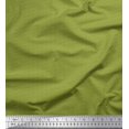 thumbnail image 1 of Soimoi Green polyester Crepe Fabric Cross & Geometric Print Fabric by the Yard 42 Inch Wide, 1 of 3