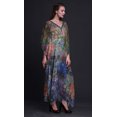 thumbnail image 3 of Phagun Crâne Femmes Long Kaftan de Plage Tenue de Plage Paréo de Bikini Robe Maxi-4x-5x, 3 of 4