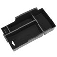 thumbnail image 1 of Center Console Organizer, 28x16.5x7cm Armrest Storage Box Black High Strength Clean  For Car, 1 of 8