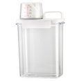 thumbnail image 1 of 1100/1800/2300 ML Boîte à Poudre de Lessive avec Tasse à Mesurer Double Joint Type Distributeur de Détergent à Lessive Utilisation Quotidienne, 1 of 12