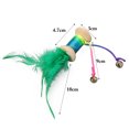 thumbnail image 3 of Christmas Cat Play Toy Creative Roller Bell Fake Feather Decor Cat Training Toy, 3 of 6