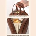 thumbnail image 4 of Xingzhi Shell Makeup Bag Classy And Functional Cosmetic Storage Solution Allowing Quick Black, 4 of 6