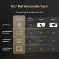 thumbnail image 3 of AURZEN Boom 3 All-in-One 4K Supported Smart Projector with Netflix, 3D Dolby Audio 36W Speakers, AI Autofocus & Keystone, WiFi & Bluetooth – Home/Outdoor – Open Box, 3 of 7