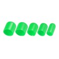 thumbnail image 3 of Unique Bargains 50pcs Bouchons Ronds en Caoutchouc 1/4' 3/8' 1/2' 5/8' 3/4' Protections de Filetage de Couverture de Vinyle Vert, 3 of 6
