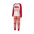 thumbnail image 3 of goowrom Noël Famille Correspondant Pyjamas, Lettres Tops Pantalons, 3 of 10