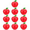 thumbnail image 1 of MesaSe 10 Pcs Christmas Apple Box Containers With Lids Candy Cases Clear Favors Decorate Boxes, 1 of 6