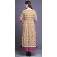 thumbnail image 3 of Bimba Printed Anarkali DressForWomen Indian Kurti Sleeveless Flared Kurta, 3 of 6