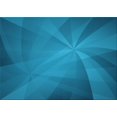 thumbnail image 1 of Ahgly Company Tapis d'Intérieur Rectangulaire Transitionnel Bleu Lavable à la Machine, 2 Pieds x 4 Pieds, 1 of 7