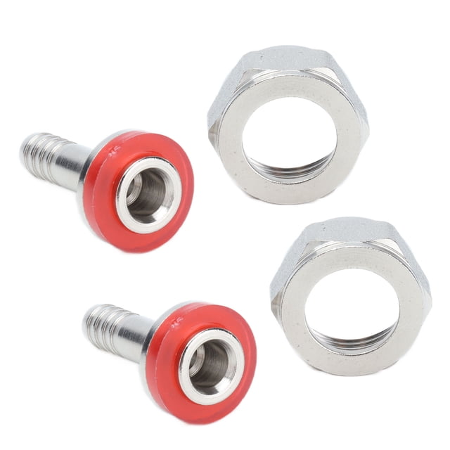 Keg Connector, Stainless Steel Easy Installation Excellent Workmanship Beer Keg Coupler Easy To Use For Bar For Home Brew For 5/16in ID Beer Hose