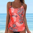 thumbnail image 3 of Women's Lace - Up Swimwear Tops - Underwire, Full Coverage, Push - Up, Tie - Back - Polyester, for Swimming Pool & Beach - Available in Multiple Sizes, 3 of 6