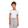 thumbnail image 1 of T-shirt côtelé George pour femmes, 1 of 6