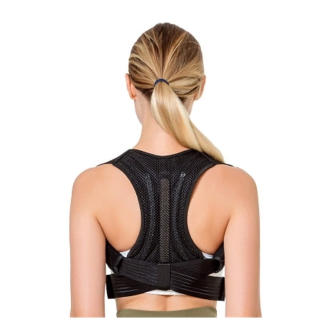 Yeacher Adjustable Orthopedic Back Support Belt Back Sports Equipment Shoulder Protector Posture Corrector Lumbar Support