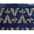 thumbnail image 4 of oneOone Georgette Viscose Fabric Floral & Triangle Block Print Sewing Fabric BTY 42 Inch Wide, 4 of 4