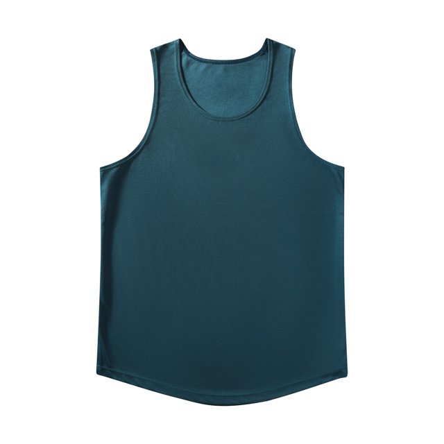 Timegard Débardeurs pour Hommes Col Rond Sans Manches Tee-Shirts Athlétiques Couleur Unie Haut Décontracté Respirant