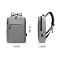 thumbnail image 3 of Styesk Laptop Bags & Cases Travel Laptop Backpack, USB Charging Port, Business Slim Laptop Backpack, College Laptop Backpack For 15.6in Laptop Computer & Office Laptop Bags & Cases, 3 of 8
