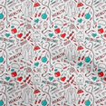 thumbnail image 1 of oneOone Polyester Spandex Teal Green Fabric Tool Sewing Material Print Fabric By The Yard 56 Inch Wide, 1 of 4
