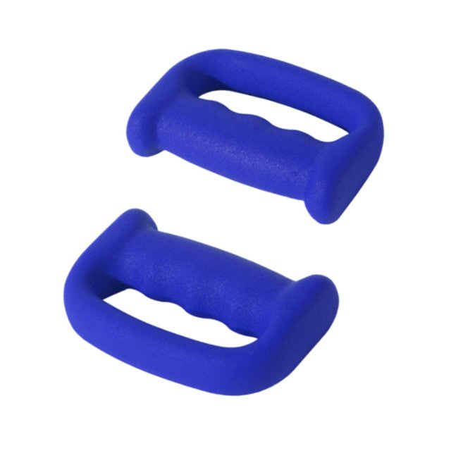 koolsoo 2 Pcs Haltères de Boxe Prise en Forme de D Poids à Main pour Exercices d'Aérobic Marche Bleu