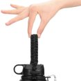 thumbnail image 4 of Poignée de Bouteille d'Eau pour Hydro Flask et Autres Bouteilles à Grand Goulot, Porte-Bouteille à Sangle en Paracorde pour Bouteille de 12 Oz à 64 Oz, Accessoires de Bouteille pour la Randonnée - Assemblée avec Anneau de Sécurité et Mousqueton, 4 of 7