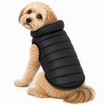 thumbnail image 4 of Pet Life 63BKXL Manteau pour Chien Matelassé Ultra-Peluche Thermique, Noir - Très Grand, 4 of 5