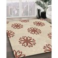 thumbnail image 3 of Ahgly Company Machine Washable Indoor Rectangle Transitional Wheat Beige Area Rugs, 5' x 7', 3 of 7