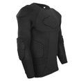 thumbnail image 2 of Men Padded Shirt Multiple Pad Protective Gear for Football Baseball Soccer Basketball Volleyball Training Bike Ski, 2 of 7
