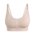 thumbnail image 2 of LSLJS Ladies Traceless Comfortable Breathable No Steel Ring Front Buckle Breastfeeding Bra Woman Underwear, 2 of 9