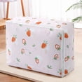 thumbnail image 5 of Waterproof Portable Storage Bag, Heavy Duty Zipper Clothes Quilts Organizer Box, Large Capacity Foldable Travel Moving Dorm Garment Carrier, 5 of 5