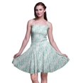 thumbnail image 1 of Bimba Robe Soleil Mini pour Femmes à Bretelles Spaghetti, Taille Smockée, Haut Imprimé Teinture sur Nœuds - XX-Grand, 1 of 5