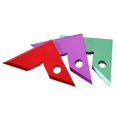 thumbnail image 4 of Clearance! Sweet Home Farm Right Angle Gauge Aluminum Alloy Woodworking Square Protractor Small Triangle Ruler for 45/90 Angle Checking Precision Measuring Tool One Size Purple, 4 of 8