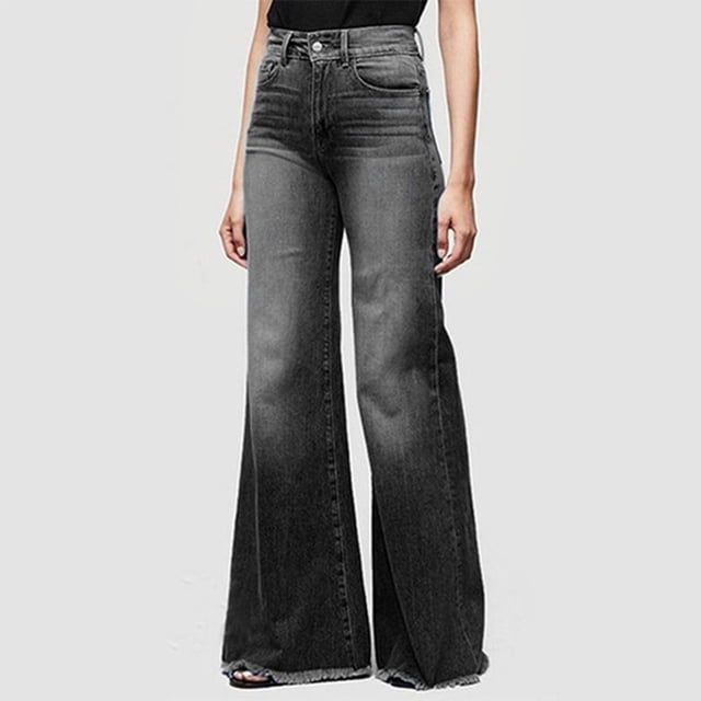 zanvin Pantalon en Lin pour Femmes, Mode Féminine Décontractée Ample Jeans en Denim Lavé Décontracté Uni Extensible Pantalon Ajusté Pantalon Cargo Femmes