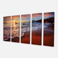 thumbnail image 3 of Design Art - Superbe Plage Océanique au Coucher du Soleil, 3 of 3