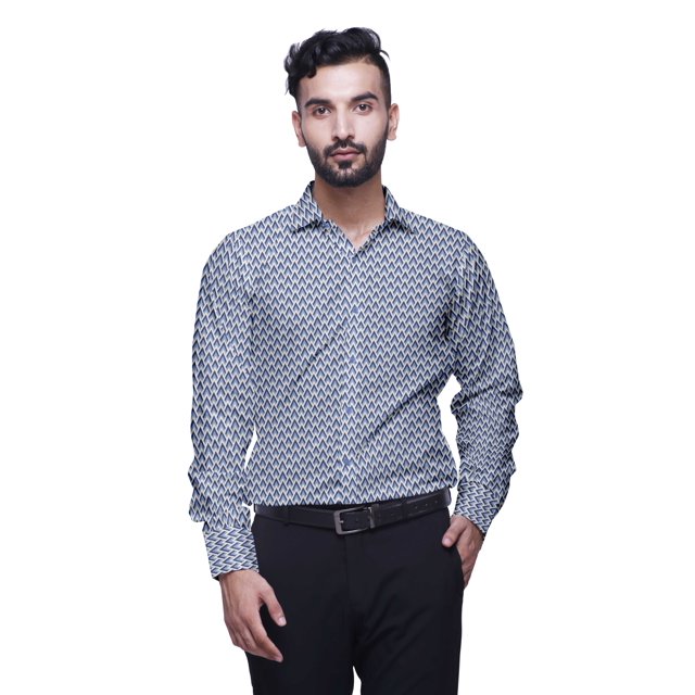 BESTMAN Long Sleeve Formal Shirt For Men Button Down Cotton Men Shirts