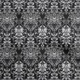 thumbnail image 1 of oneOone Polyester Spandex Black Fabric Damask Sewing Craft Projects Fabric Prints By Yard 56 Inch Wide, 1 of 4