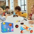 thumbnail image 4 of DIY Robot Construction Kit for Kids, Electronic Science Engineering STEM Project Toy, Educational Building Robot Toy for Boys Girls, Easter Gift for Ages 4-12, 4 of 6