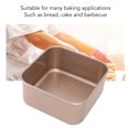 thumbnail image 4 of Square Loaf Pan Stackable Baking Pan Deep Thickened Carbon Steel Loaf Tin For Cakes And Loaves, 4 of 8