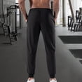 thumbnail image 5 of Dagugfen Pantalon Homme Taille Élastique Jambe Fuselée Ajusté Été Léger Décontracté Course Athlétique, 5 of 5