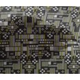 thumbnail image 4 of oneOone Viscose Chiffon Fabric Stripe & Square Geometric Decor Fabric Printed BTY 42 Inch Wide, 4 of 4