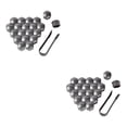 thumbnail image 3 of Maytalsory 20 Pieces Car Wheel Nut Caps Auto Hub Screw Cover Replacement Dust-proof Gray 21mm 2Set, 3 of 6