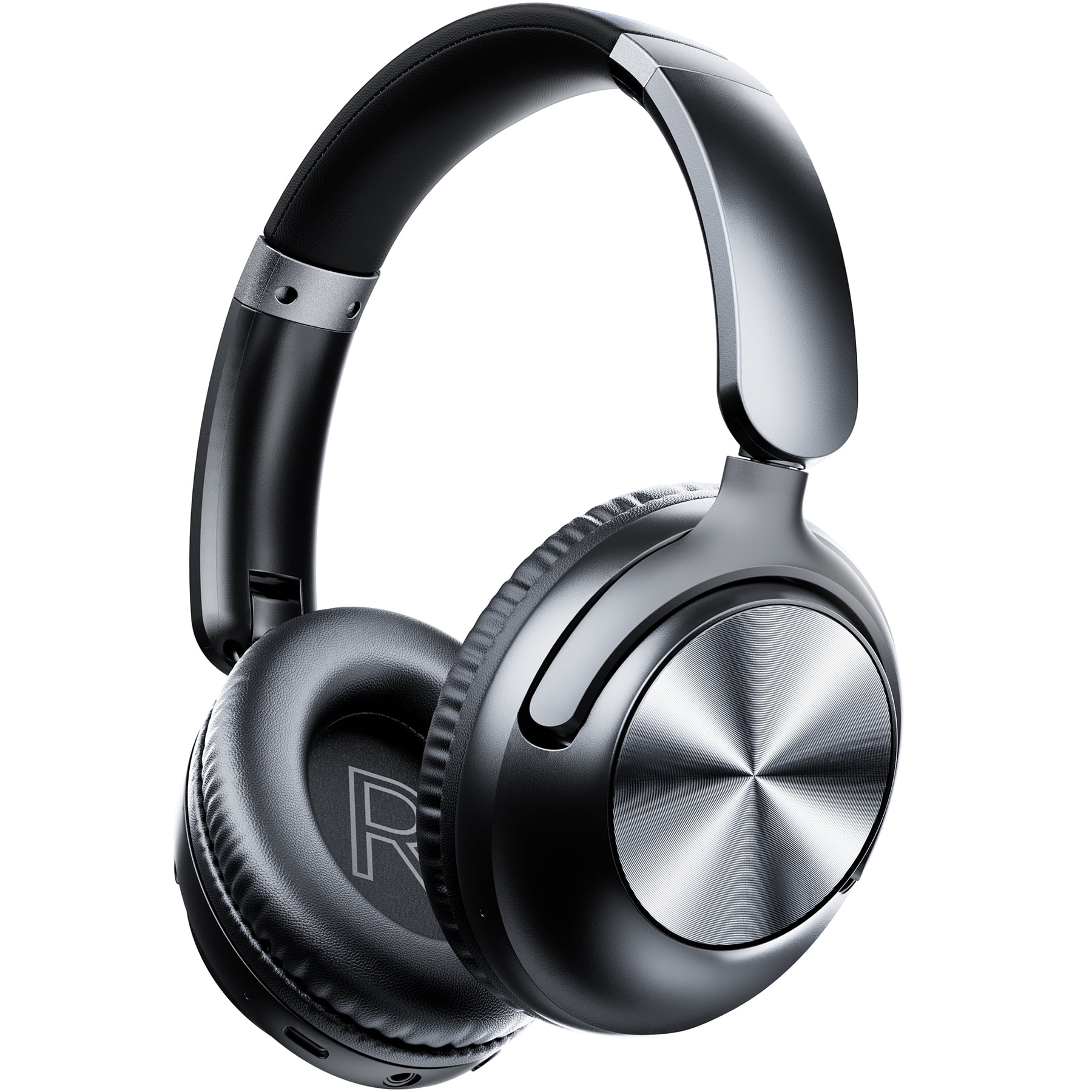 VEAT00L Hybrid Active Noise Cancelling Bluetooth Headphones,-56dB Bluetooth 6.0 Over-Ear Wireless Headphones with 100H Playtime,Reduce Noise by Up to 95,Memory Foam Earcups