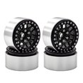 thumbnail image 1 of Labymos Aluminum Alloy Wheel Rim Beadlock Wheel Rims Hub 4pcs 1.9inch Replacement for 1/10 TRX4, 1 of 8