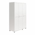 thumbnail image 1 of Systembuild Evolution Lory Framed 3 Door Wardrobe, White, 1 of 8