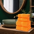 thumbnail image 4 of Dvkptbk Cotton Plain Gift Set Towel Multicolor Soft Absorbent Household Bath Towel Towel, 4 of 6
